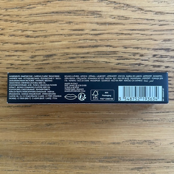 Makeup Forever ROUGE ARTIST VELVET NUDE
SOFT MATTE LIPSTICK 107 Cosy Taupe NWT - Picture 5 of 12